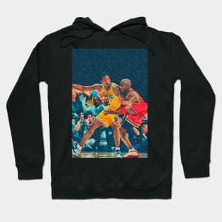 Pixeled Basketball Legends Hoodie